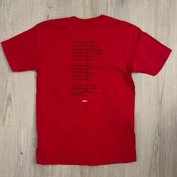 SCARFACE X SUPREME SHOWER TEE 
FW 17 - Picture 3 of 4